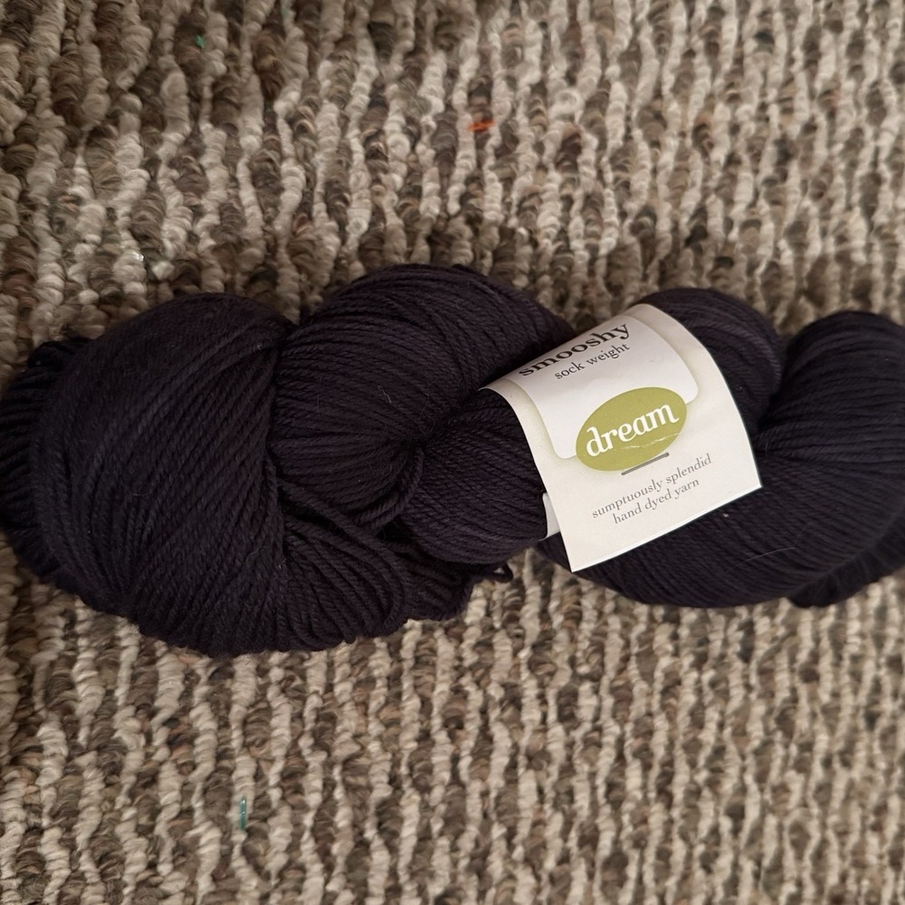Hand Dyed Dream in Color Smooshy Superwash Merino Wool 4 oz/450 yds Navy Zeal 40